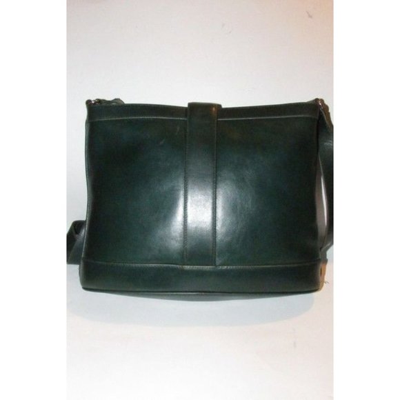 Gucci Britt Forest Green Gold Leather Shoulder Bag Bucket Style Satchel - Picture 7 of 11